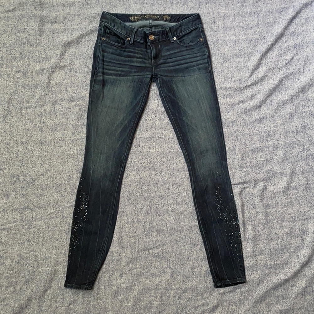 Express Embellished Jeggings
